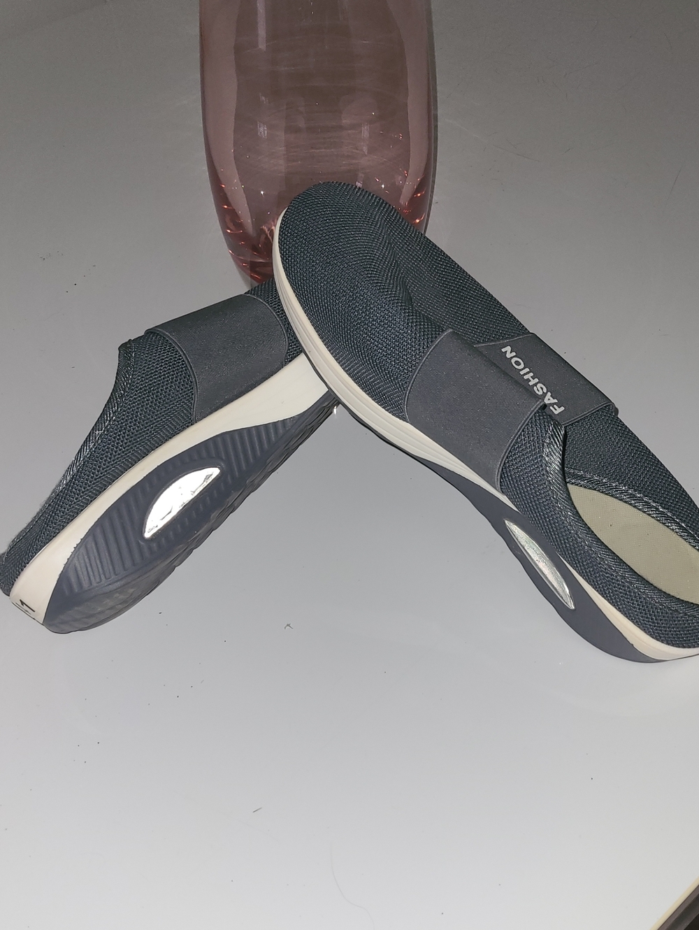 Slip-On Women’s Comfort Sneakers - Gray